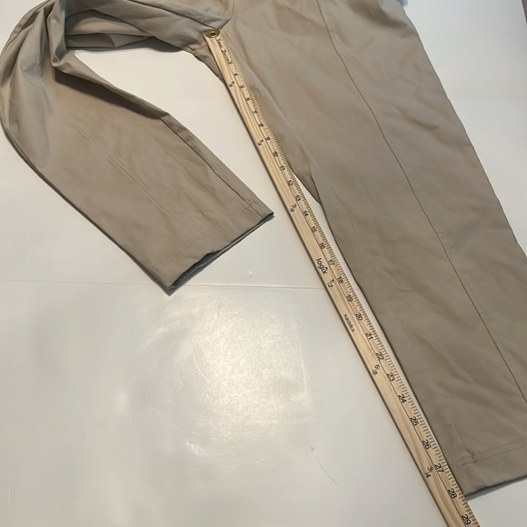 NWT Calvin Klein Front Seam Slim Tapered Leg Stretch Twill Ankle Pants Size XL - Picture 7 of 14